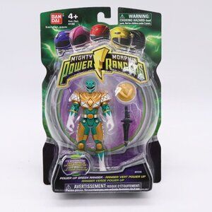 Power Up Green Ranger 4" Figure Mighty Morphin Power Rangers Bandai 2010